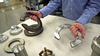  – Example of worn condition and refinished to spec part, including harder finish with more lifespan then original design