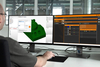  – Seamless data flow: NC programs are transferred from the CAM project to production at the push of a button.